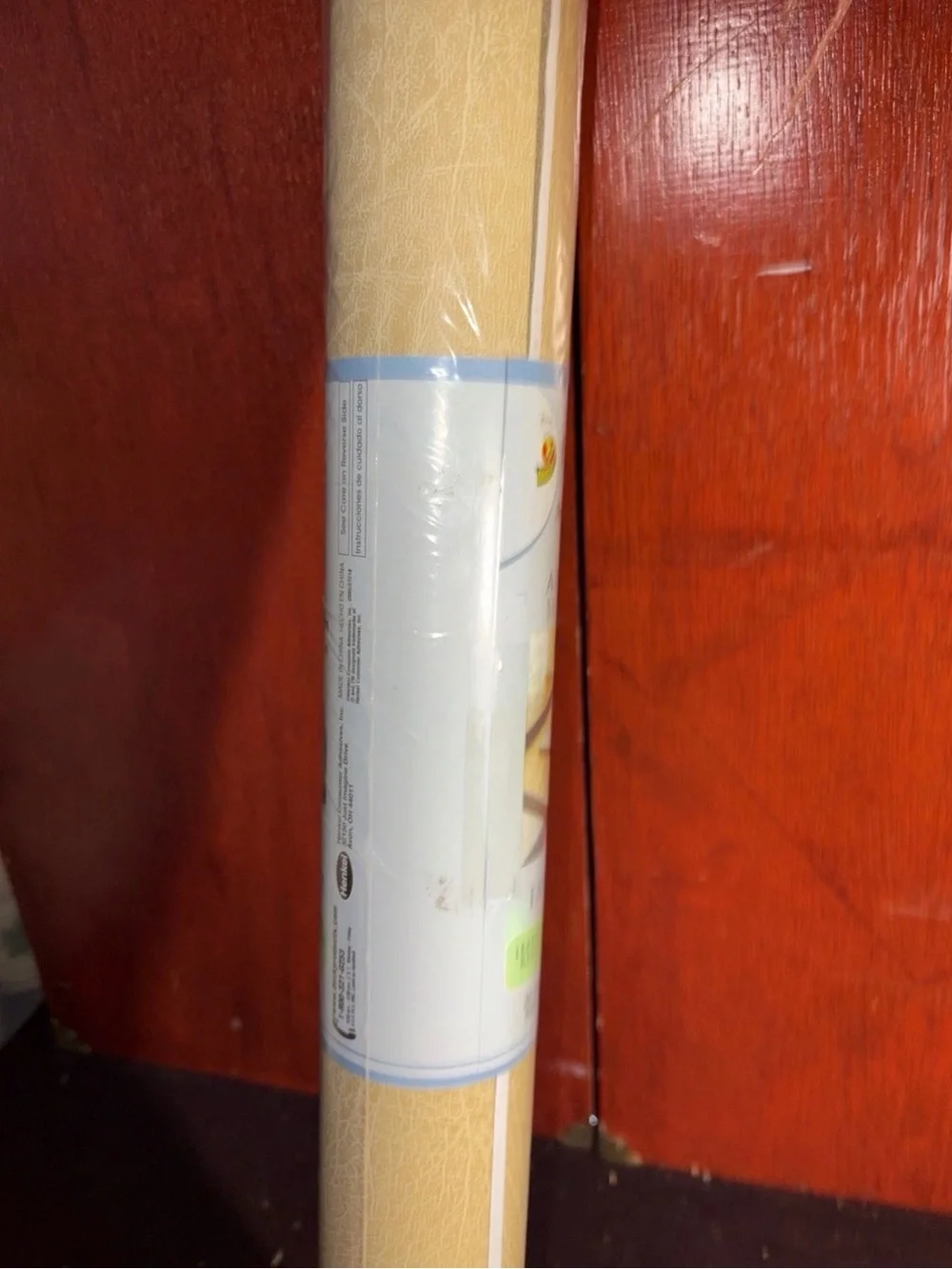 1 Duck Brand 228915 Peel N' Stick Faux Leather Adhesive Shelf Table Liner 20”x 6